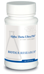 Alpha-Theta Ultra PM (60 ct) Biotics Research Supplement - Conners Clinic