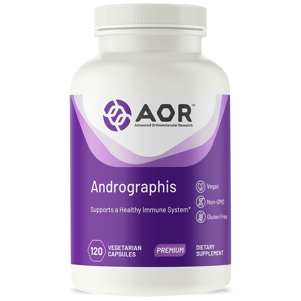 Andrographis 120 Capsules AOR Supplement - Conners Clinic