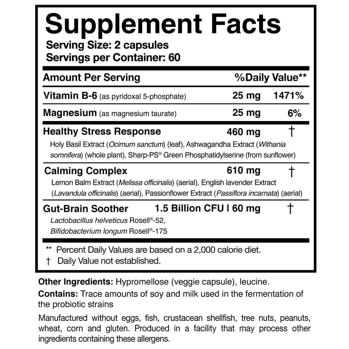 AnxiaEase Researched Nutritionals Supplement - Conners Clinic