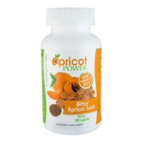 Thumbnail for Apricot Seed Capsules - from ground seeds - 180 count Apricot Power Supplement - Conners Clinic