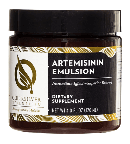 Artemisinin Emulsion - 4 oz liposomal Quicksilver Scientific Supplement - Conners Clinic