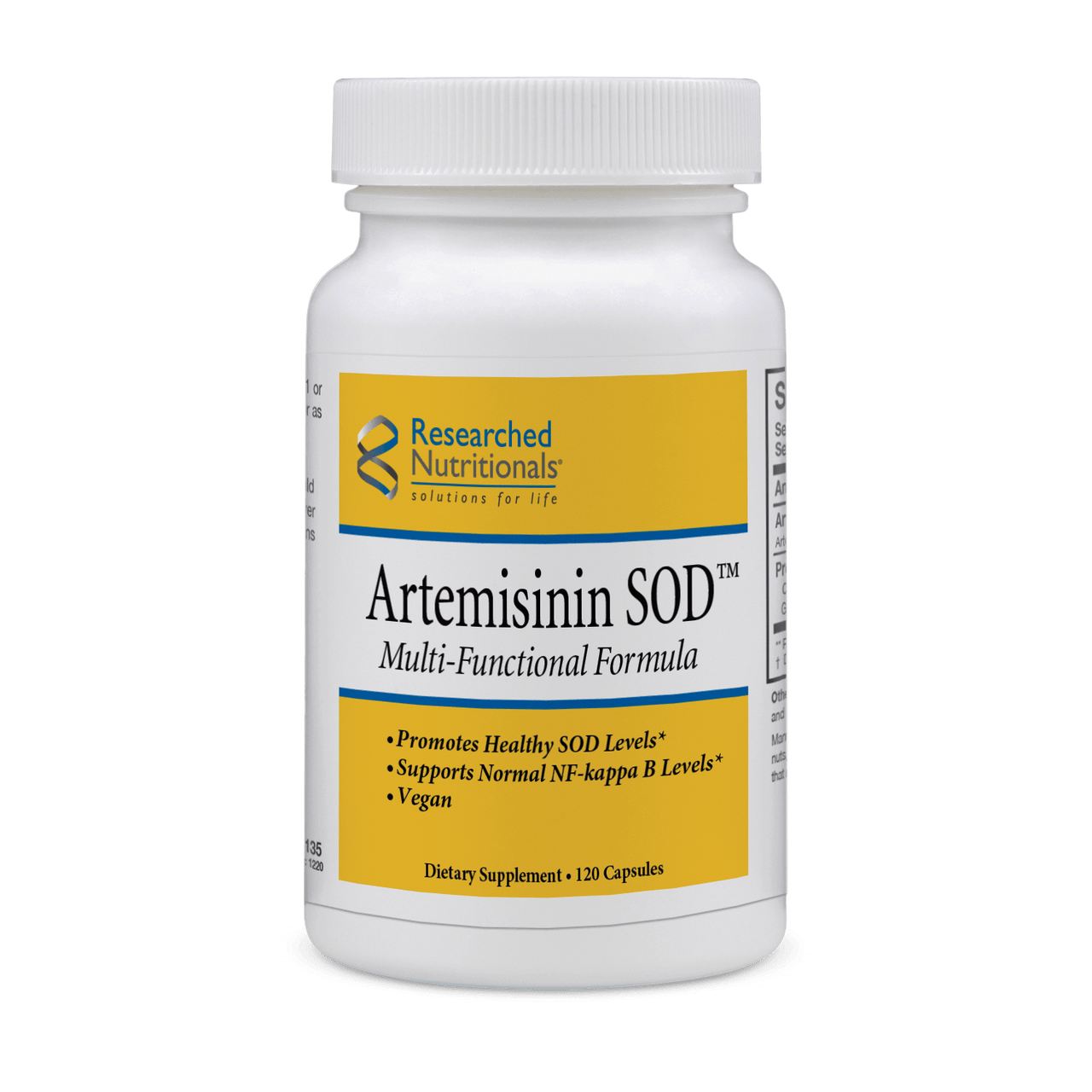 Artemisinin SOD - 120 Capsules Researched Nutritionals Supplement - Conners Clinic
