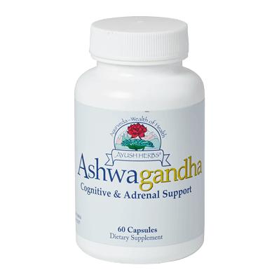 Ashwagandha 60 Capsules Ayush Herbs - Conners Clinic