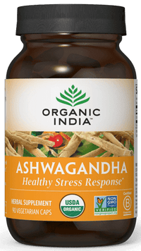 Thumbnail for Ashwagandha 90 Capsules Organic India Supplement - Conners Clinic