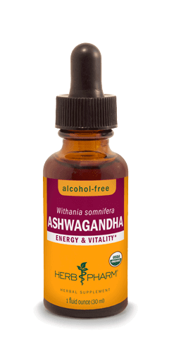 ASHWAGANDHA ALCOHOL FREE 1 fl oz Herb Pharm Supplement - Conners Clinic