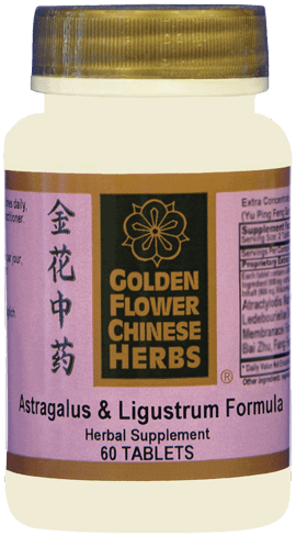 Astragalus & Ligustrum 60 Tablets Golden Flower Chinese Herbs Supplement - Conners Clinic