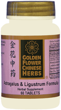 Thumbnail for Astragalus & Ligustrum 60 Tablets Golden Flower Chinese Herbs Supplement - Conners Clinic