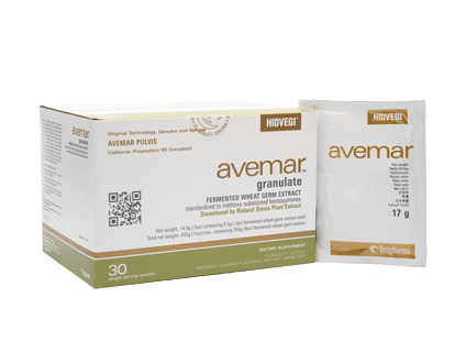 AVEMAR™ Stevia Natural Plant Based 30 Sachets AVEMAR Supplement - Conners Clinic