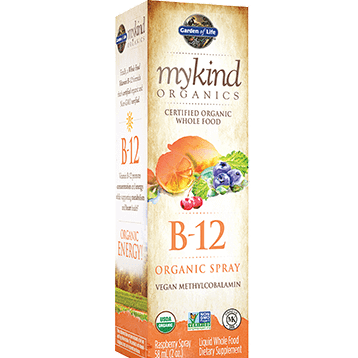 B-12 Spray Organic Vegan 2 oz * Gardens of Life Supplement - Conners Clinic