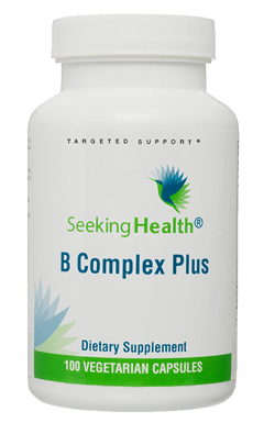 B Complex Plus 100 Capsules Seeking Health Supplement - Conners Clinic