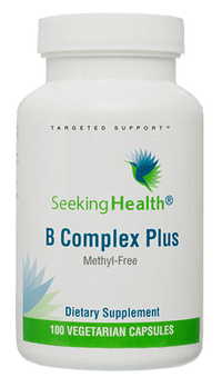 Thumbnail for B Complex Plus Methyl-Free 100 Capsules Seeking Health Supplement - Conners Clinic