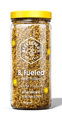 Thumbnail for B. Fueled Bee Pollen 150 g BeeKeeper's Naturals Supplement - Conners Clinic