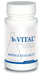 Thumbnail for b-VITAL (60 Capsules) - Biotics Research Biotics Research Supplement - Conners Clinic