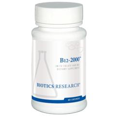 B12-2000 LOZENGES (60L) Biotics Research Supplement - Conners Clinic