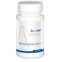 Thumbnail for B12-2000 LOZENGES (60L) Biotics Research Supplement - Conners Clinic