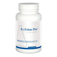 Thumbnail for B12/FOLATE PLUS (100C) - [BACKORDERED] Biotics Research Supplement - Conners Clinic