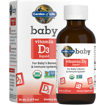 Baby Vitamin D3 1.9 fl oz * Gardens of Life Supplement - Conners Clinic