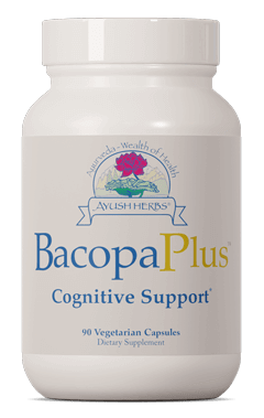 Bacopa Plus 90 Capsules Ayush Herbs - Conners Clinic