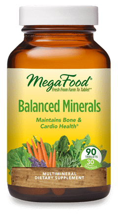 Balanced Minerals 90 Tablets Megafood Supplement - Conners Clinic