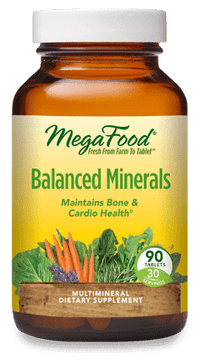 Thumbnail for Balanced Minerals 90 Tablets Megafood Supplement - Conners Clinic