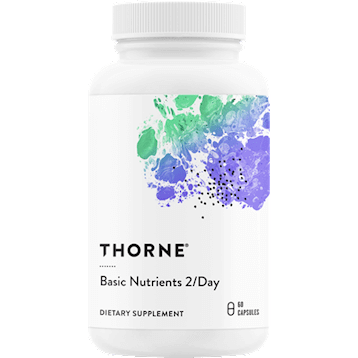 Basic Nutrients 2/Day 60 caps Thorne Supplement - Conners Clinic