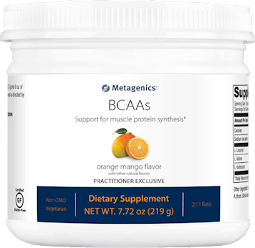 BCAA Orange Mango powder 7.72 oz * Metagenics Supplement - Conners Clinic