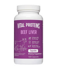 Thumbnail for Beef Liver 120 Capsules Vital Proteins Supplement - Conners Clinic