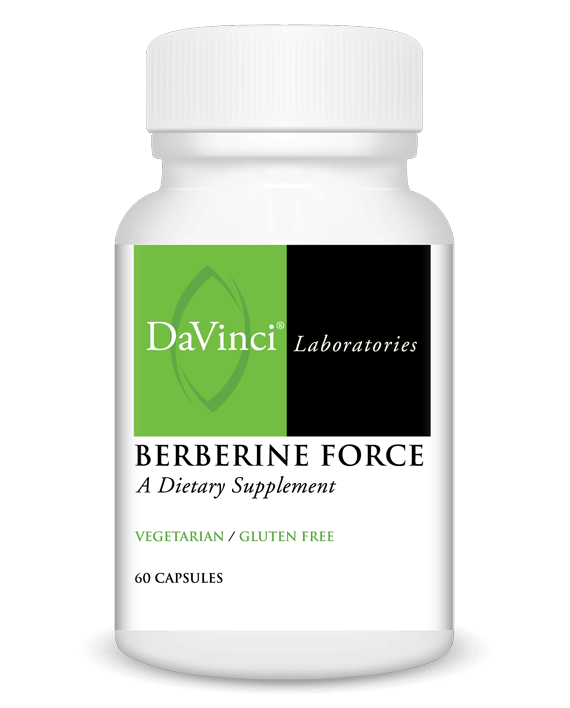 BERBERINE FORCE 60 Capsules DaVinci Labs Supplement - Conners Clinic
