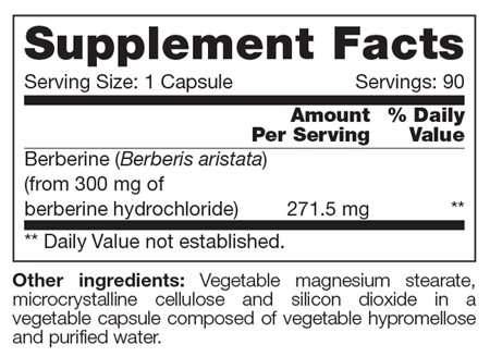 Berberine SAP 90 Capsules NFH Supplement - Conners Clinic