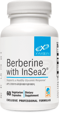 Thumbnail for Berberine with InSea2® 60 Capsules Xymogen Supplement - Conners Clinic