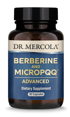 Berberine with MicroPQQ Advanced - 30 Capsules Dr. Mercola Supplement - Conners Clinic