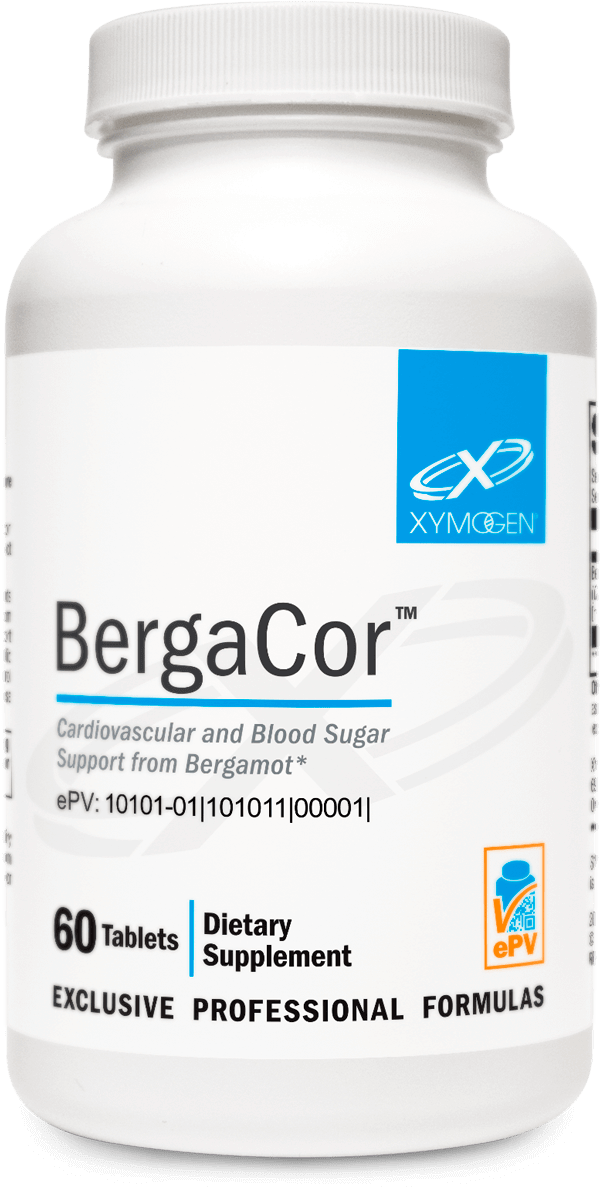 BergaCor 60 Tablets Xymogen Supplement - Conners Clinic
