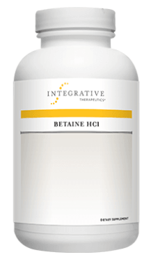Betaine HCl 250 caps * Integrative Therapeutics Supplement - Conners Clinic