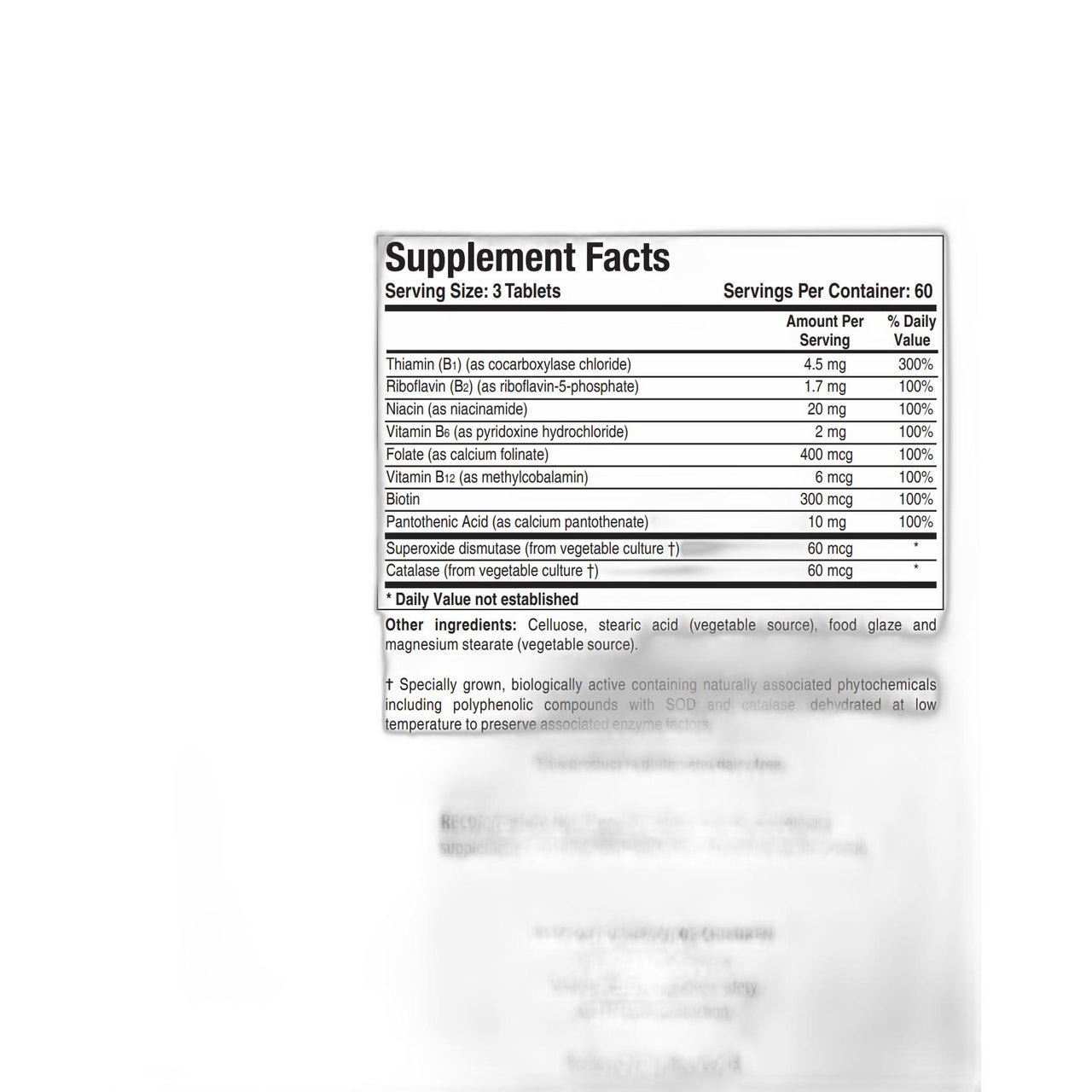 BIO-3B-G (180T) Biotics Research Supplement - Conners Clinic