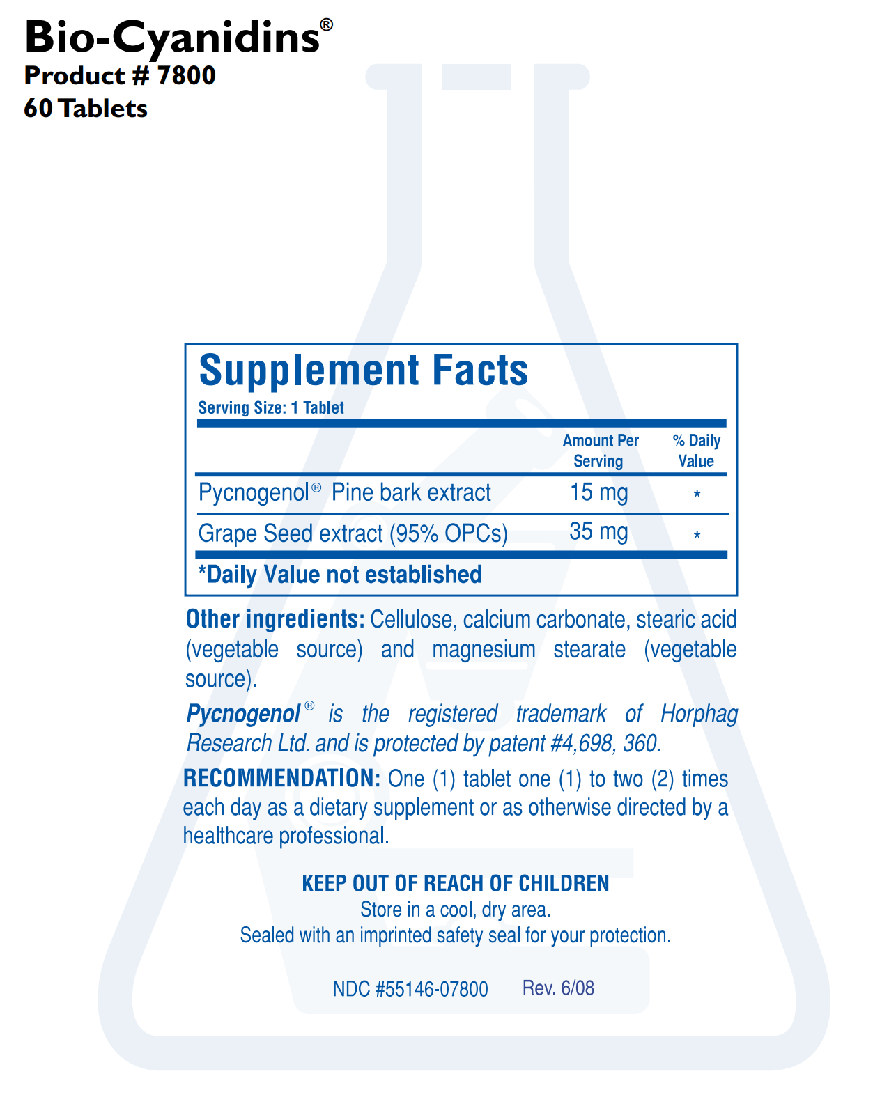 BIO-CYANIDINS (60T) Biotics Research Supplement - Conners Clinic