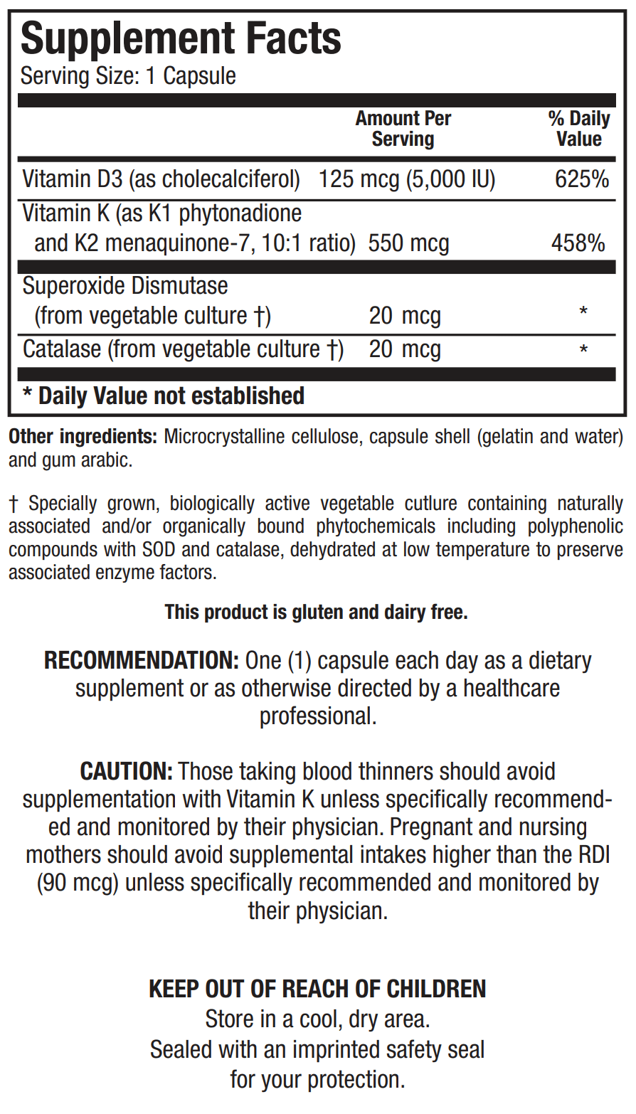 BIO-DK CAPS (60C) Biotics Research Supplement - Conners Clinic