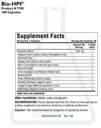 Thumbnail for BIO-HPF (180T) Biotics Research Supplement - Conners Clinic