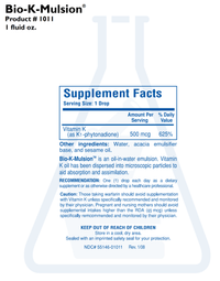 Thumbnail for BIO-K-MULSION (1OZ) Biotics Research Supplement - Conners Clinic