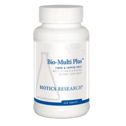 BIO-MULTI PLUS IRON & COPPER FREE (270T) Biotics Research Supplement - Conners Clinic