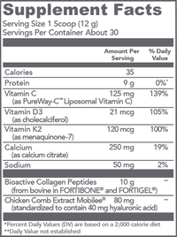 Thumbnail for Bioactive Collagen Complex Bone & Joint Support 30 Servings Vital Proteins Supplement - Conners Clinic