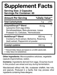 Thumbnail for BioDisrupt - 120 Capsules Researched Nutritionals Supplement - Conners Clinic