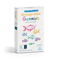 Thumbnail for BIOMEGA-DHA GUMMIES (30 GUMMIES) Biotics Research Supplement - Conners Clinic