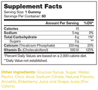 Thumbnail for Bone Gummies for Kids 60 Gummies Zahler Supplement - Conners Clinic