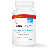 Thumbnail for Brain Basics Ultra Iodine Complex 90 Tablets Brain Bean Supplement - Conners Clinic