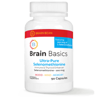 Thumbnail for Brain Basics Ultra Pure Selenomethionine 90 Capsules Brain Bean Supplement - Conners Clinic