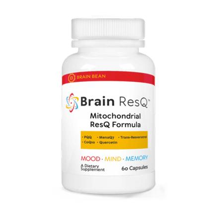 Brain ResQ 60 Capsules Brain Bean Supplement - Conners Clinic