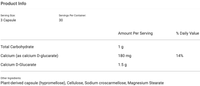 Thumbnail for Calcium D-Glucarate 90 caps * Integrative Therapeutics Supplement - Conners Clinic