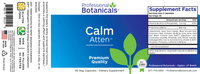 Thumbnail for CALM ATTEN (60C) Biotics Research Supplement - Conners Clinic