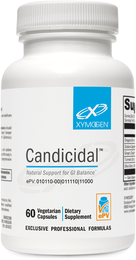 Candicidal™ 60 Capsules Xymogen Supplement - Conners Clinic