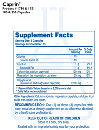 Thumbnail for CAPRIN (250C) Biotics Research Supplement - Conners Clinic